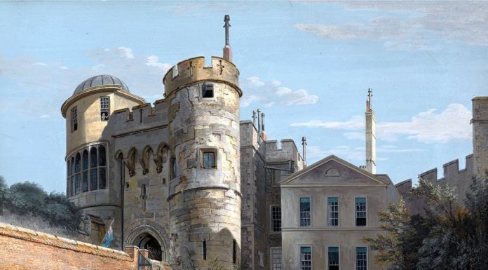 “Il fantasma di Canterville e il delitto di Lord Savile” di Wilde The Norman Gate and Deputy Governor’s House. Paul Sandby