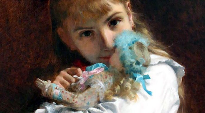 “Una bambola” di Pietro Fanfani A New Doll. Pierre-Auguste Cot