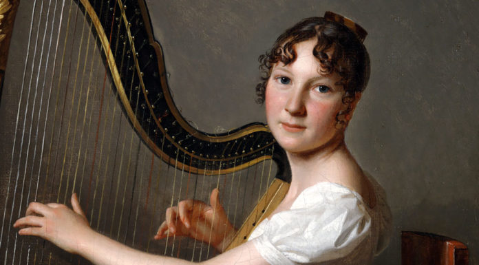 Mozart. “Concerto K 299/297c” Louis Léopold Boilly – The Young Harpist