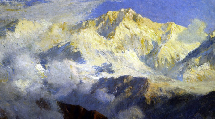 “Il Nepal” di Carlo Formichi Kanchenjunga, The Himalayas (1914). Colin Campbell Cooper