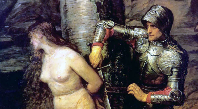 “Il ricciardetto” di Niccolò Forteguerri The Knight Errant. John Everett Millais