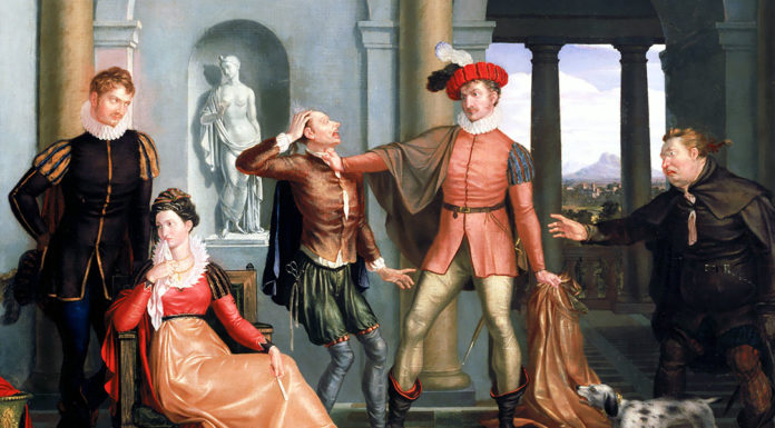 Wagenaar. De getemde feeks Scene from Shakespeare’s “The Taming of the Shrew”. Washington Allston
