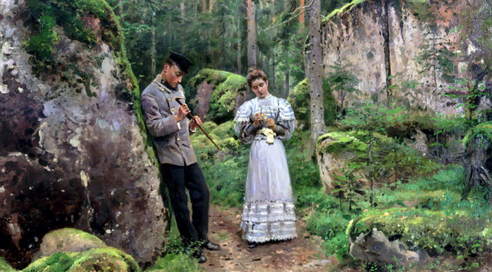 “Il Giglio” di Egisto Roggero Before explaining (Date). Vladimir Makovsky