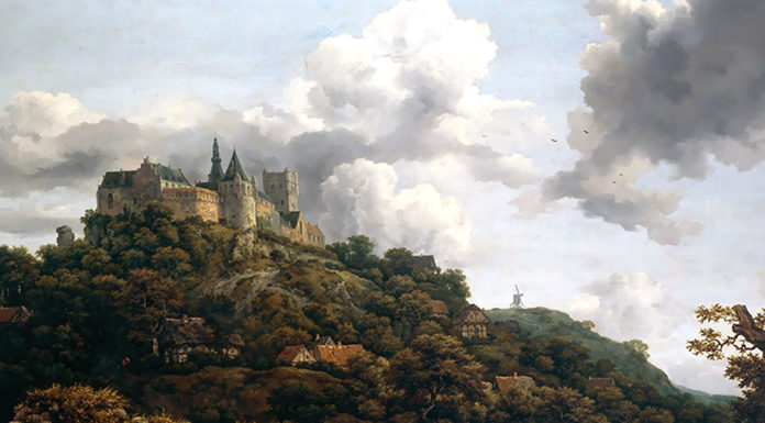 “Lo Sparviero” di Egisto Roggero Bentheim Castle. Jacob van Ruisdael