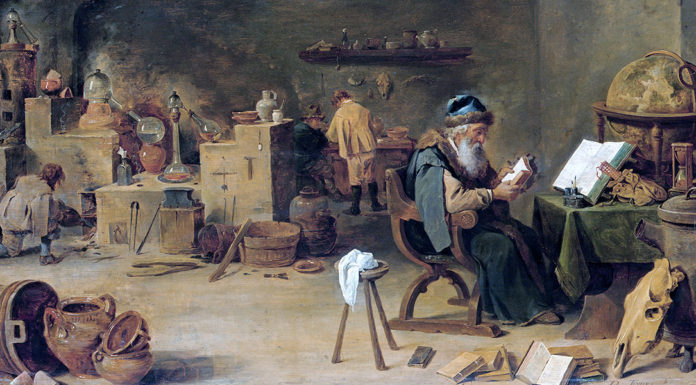 “Corso di Chimica” di Nicolas Lémery The alchemist, by David Teniers (II)