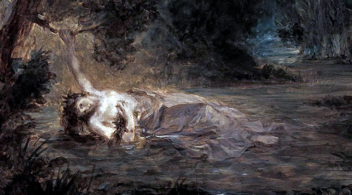 “Komokokis” di Egisto Roggero Eugène Delacroix – The Death of Ophelia