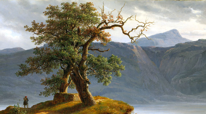Beethoven. Sonata n° 27 Thomas Fearnley. Landskap med vandringsmann