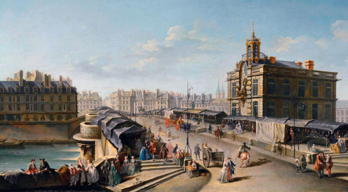Haydn. “Sinfonia n° 86” Nicolas Jean-Baptiste Raguenet. Pont Neuf e La Samaritaine