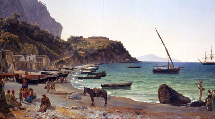 “Vagabondaggio” di Axel Munthe The Large harbor on Capri island. Sylvester Shchedrin