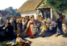 “Suite di danze, Sz. 77” di Béla Bartók Round Dance in the Kursk Governorate. Konstantin Trutovsky