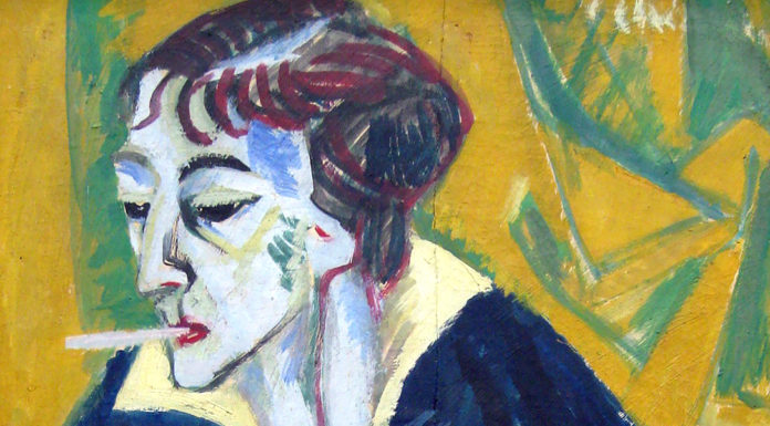 “La prima sigaretta” di Luigi Capuana Erna with Cigarette. Ernst Ludwig Kirchner