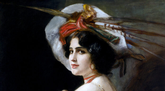 “La buonissima madre” di Italo Svevo August von Kaulbach (1850–1920). Rosario Guerrero als Carmen