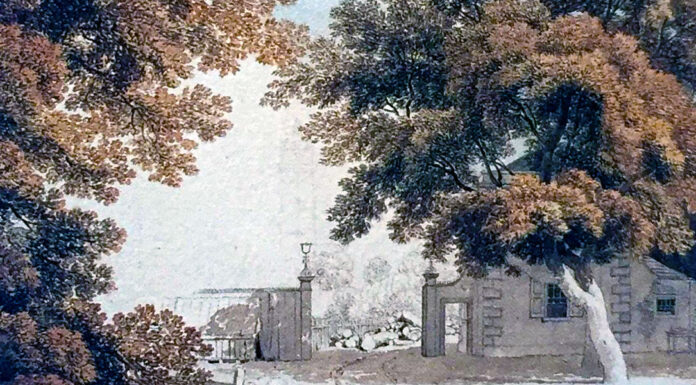 Beethoven. Sonata n° 25, Op. 79 "Entrance to a park" di Michael Angelo Rooker