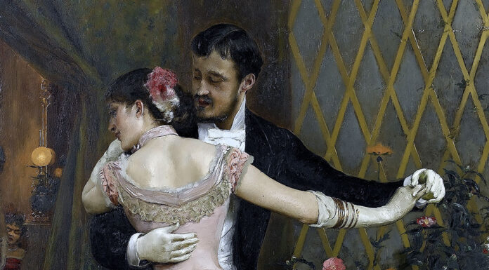 “Creditor galante” di Luigi Pirandello The end of the ball. Rogelio de Egusquiza