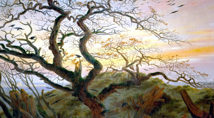 Beethoven. Sonata n° 9, Op. 14 n° 1 Caspar David Friedrich. The Tree of Crows