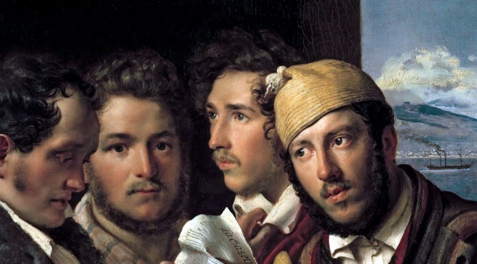 “Doppio assassinio nella via Morgue” di Edgar Allan Poe Orest Kiprensky. Readers of the Newspaper in Naples. 1831