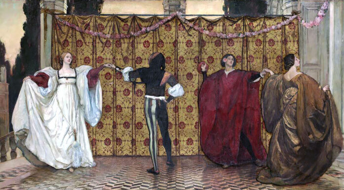 Pavane pour une infante défunte A Pavane. Edwin Austin Abbey