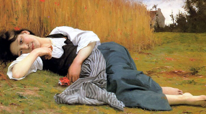 “San Rocchino” di Egisto Roggero Rest at Harvest. William-Adolphe Bouguereau