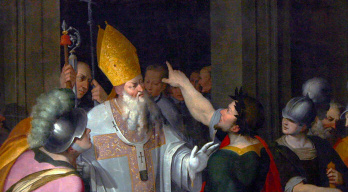 “S. Ambrogio” di Louis Pierre André Baunard “S. Ambrogio” di Louis Pierre André Baunard