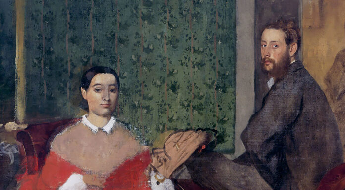 “Vertigine” di Gherardo Gherardi Edmondo and Thérèse Morbilli, c. 1865 by Edgar Degas, oil on canvas