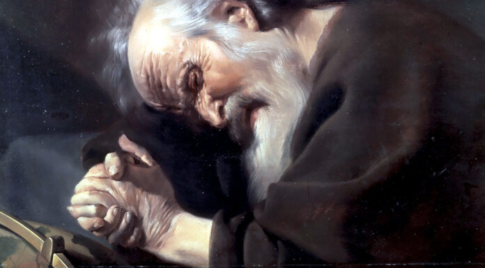 “Eraclito” di Emilio Bodrero Heraclitus, by Johannes Moreelse (1630)