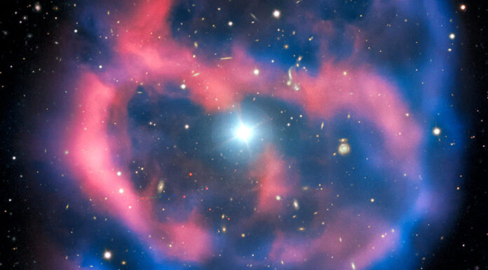 “Il divenire dei mondi” di Svante Arrhenius The planetary nebula ESO 577-24 (PN A66 36) in the constellation of Virgo