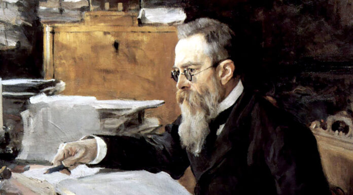 “Arturo Graf” di Emilio Bodrero Portrait of Nikolai Andreyevich Rimsky-Korsakov, by Valentin Serov (1898)