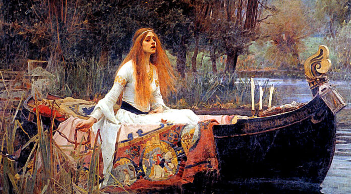 “Deirdre l’addolorata” di John Millington Synge John William Waterhouse. The Lady of Shalott