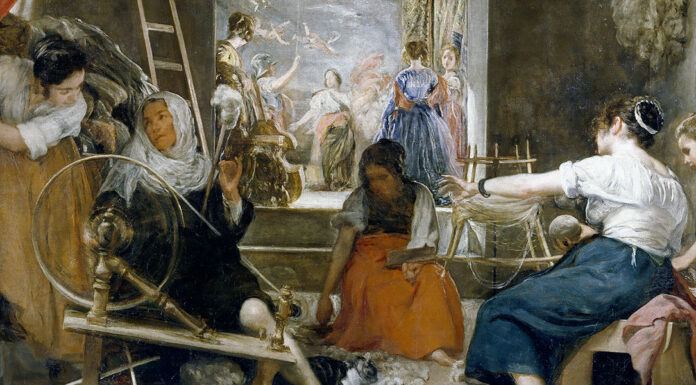 “Arazziere” di Carlo Linati Las Hilanderas. Diego Velazquez