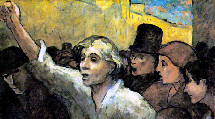 “Il materialismo economico di Carlo Marx” di Paul Lafargue Honoré Daumier. The Insurrection