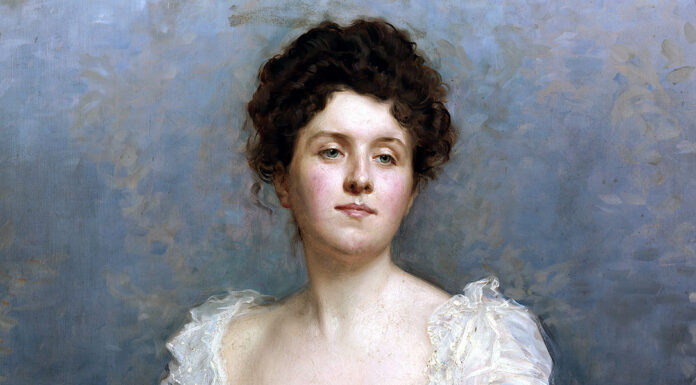 Vives. “Doña Francisquita” Retrato de señora. Raimundo de Madrazo y Garreta