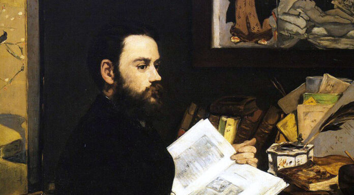 “Ritratti letterari” di Edmondo De Amicis Édouard Manet: Ritratto di Émile Zola
