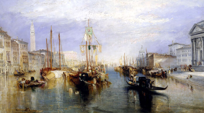 “Il dolce far niente” di Antonio Caccianiga The Grand Canal, Venice, engraved by William Miller, by Joseph Mallord William Turner (1775-1851)