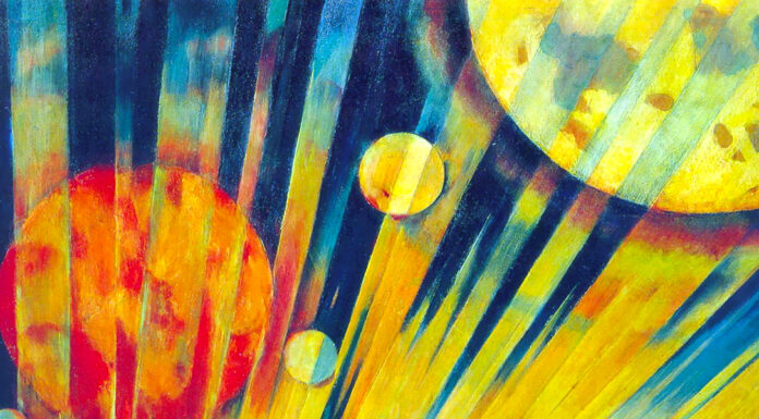 “L’Universo misterioso” di James Jeans New Planet. Konstantin Yuon