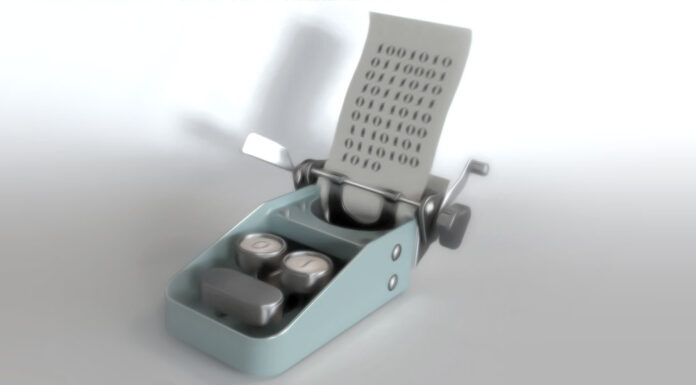 “La numerazione binaria applicata alla stenografia” di Giuseppe Peano Binary Typewriter