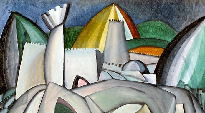 “Quando il dormente si sveglierà” di Herbert George Wells Stronghold, Amadeo de Souza-Cardoso (1912)