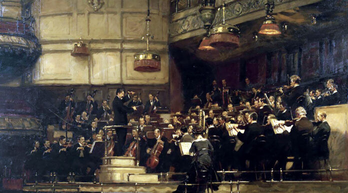 Mozart. Concerto K 218 Rehearsal with Nikisch. Richard Jack