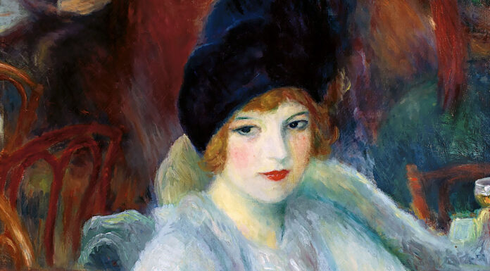 “Chiaro di luna” di Leopold von Sacher-Masoch Café Lafayette (Portrait of Kay Laurel), William James Glackens (1914)