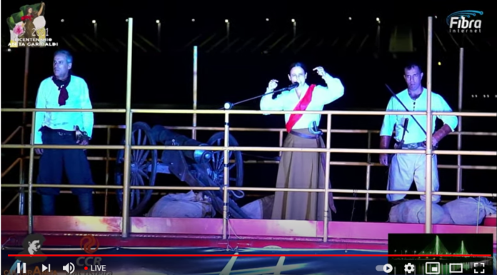 Il Brasile festeggia i 200 anni della nascita di Anita Garibaldi