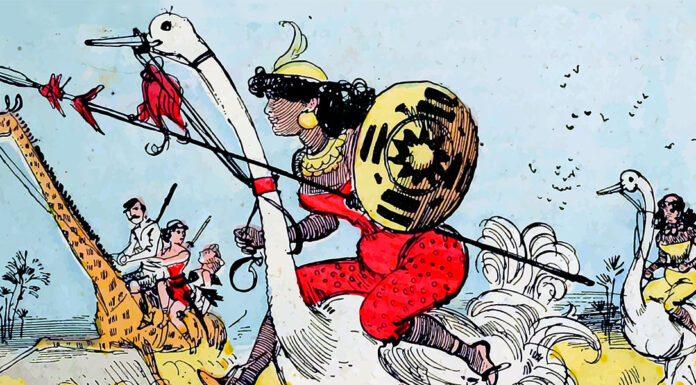 “Viaggi straordinarissimi di Saturnino Farandola” di Albert Robida. Parte III Viaggi straordinarissimi di Saturnino Farandola