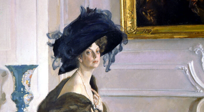 “Fedora” di Umberto Giordano Portrait of Princess Olga Orlova. Valentin Serov