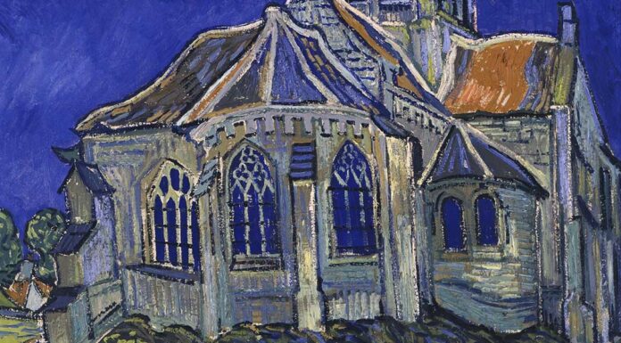 “La cassaforte di don Fiorenzo” di Adolfo Albertazzi La chiesa di Auvers, di Vincent van Gogh