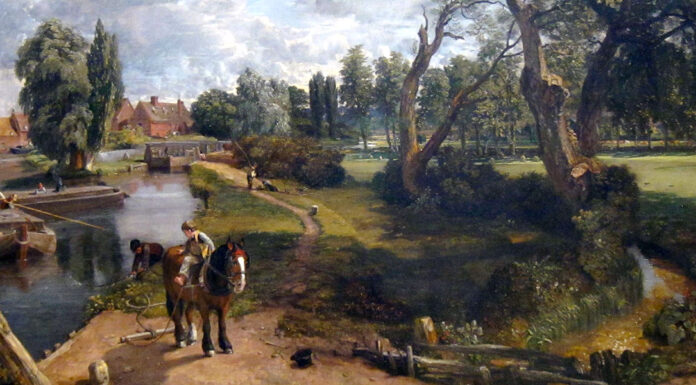 Holst. “Egdon Heath” Flatford Mill (Scene on a Navigable River) by John Constable