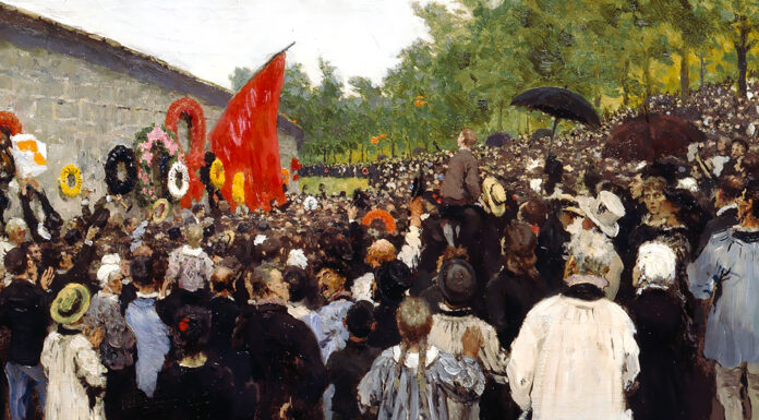 “L’insorto” di Jules Vallès Commemorazione della Comune di Parigi, Il'ja Efimovic Repin
