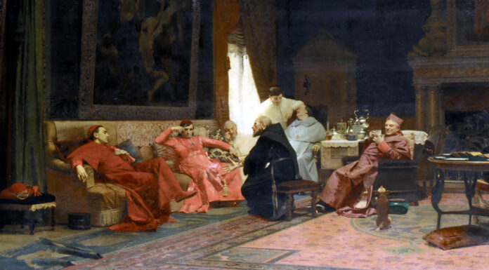 “Lo Stato cristiano-sociale dei Gesuiti nel Paraguay” di Eberhard Gothein The Missionary’s Adventures, Jehan Georges Vibert (1883)