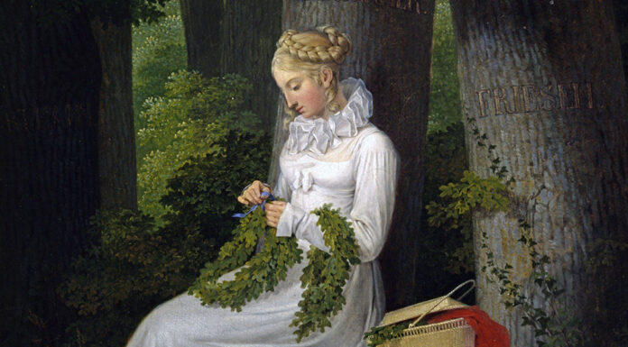 Nuovo ePub. “Le affinità elettive” di Johann Wolfgang Goethe “Die Kranzwinderin (1815)” di Georg Friedrich Kersting