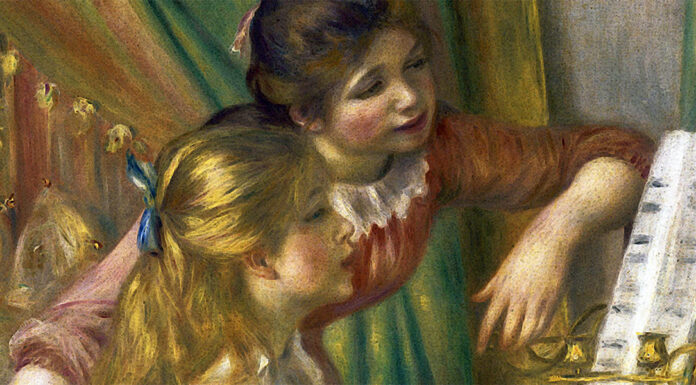 “Il drago” di Luigi Capuana Jeunes filles au piano. Pierre-Auguste Renoir