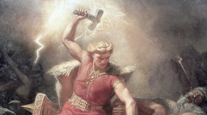 “Re Tuono” di Luigi Capuana Thor's Fight with the Giants, di Marten Winge