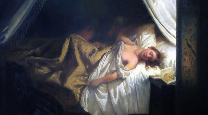 “Il ritratto del morto” di Daniele Oberto Marrama Eugene Delacroix, The Vampire, 1825