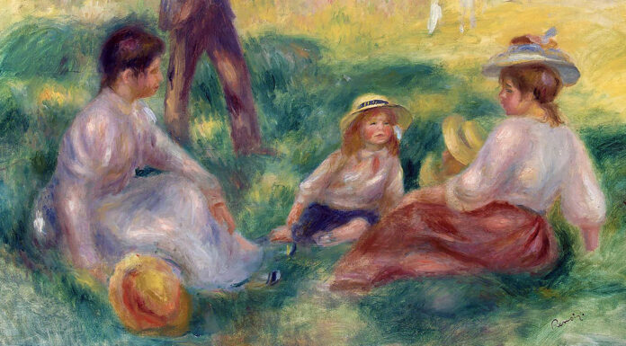 “Albertina” di Anna Vertua Gentile Party in the country at Berneval, Pierre-Auguste Renoir (1898)
